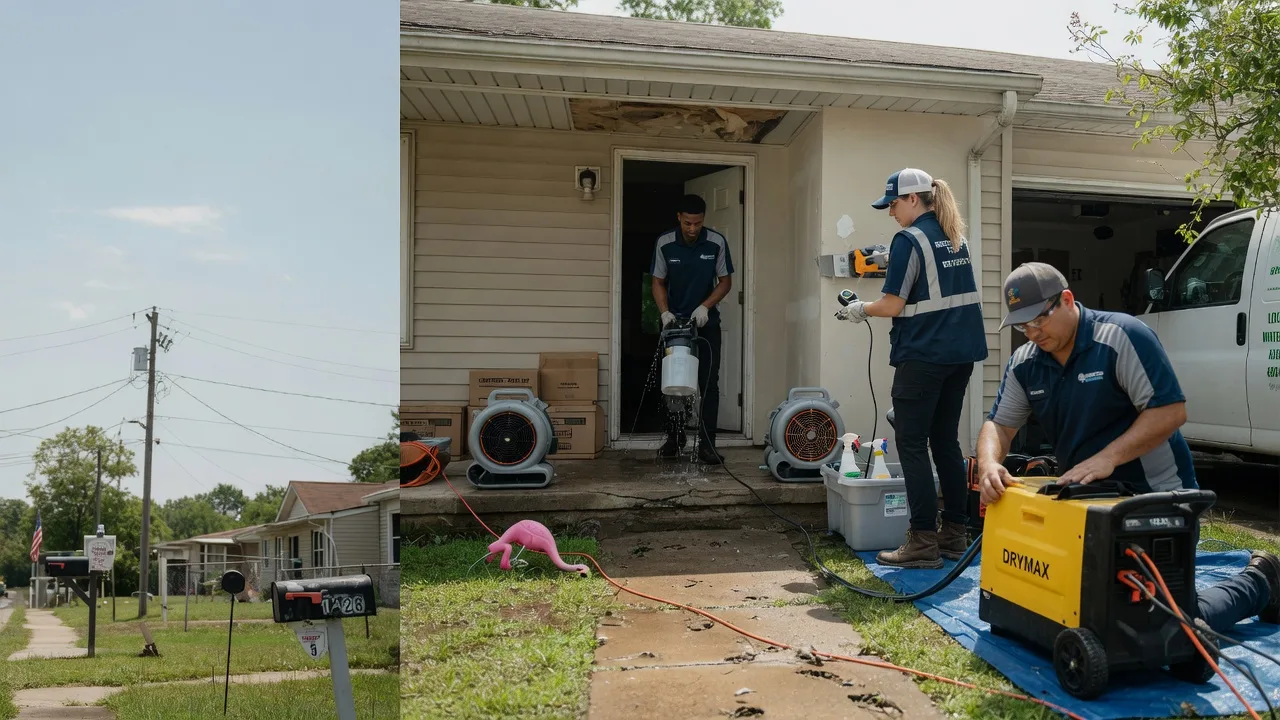 Storm Damage Water Removal in Gallatin, TN near me